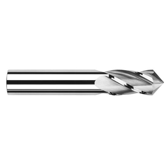 Picture of Harvey Tool 988106 Dia 3/32 LOC 0.3750 OAL1.50Drill/Mill Carbide Uncoated Single End Drill Point